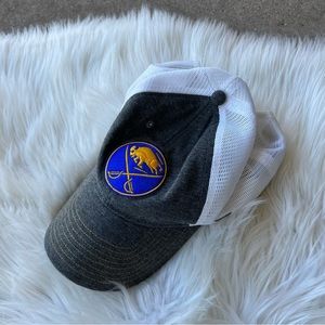 Fanatics Gray Buffalo Sabres NHL Trucker Hat